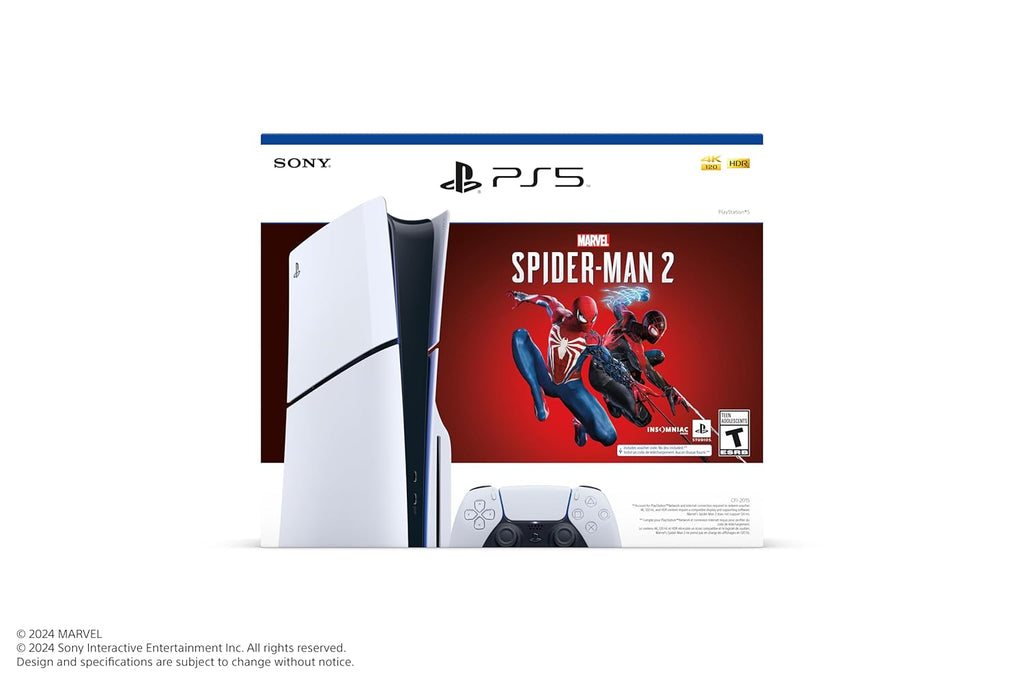 PlayStation 5 Slim Console - Marvel’s Spider-Man 2 Bundle