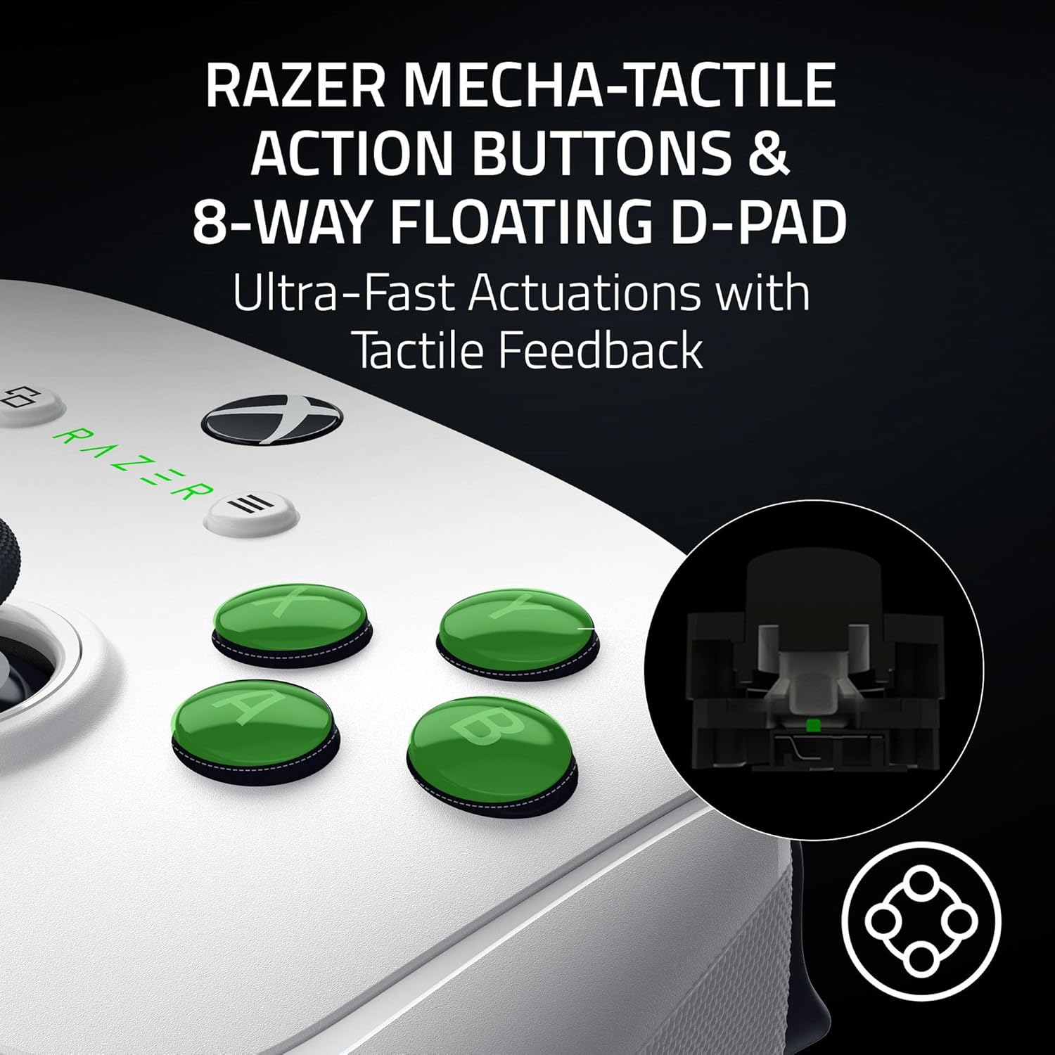 Razer Wolverine V3 Pro for Xbox X|S & PC - White