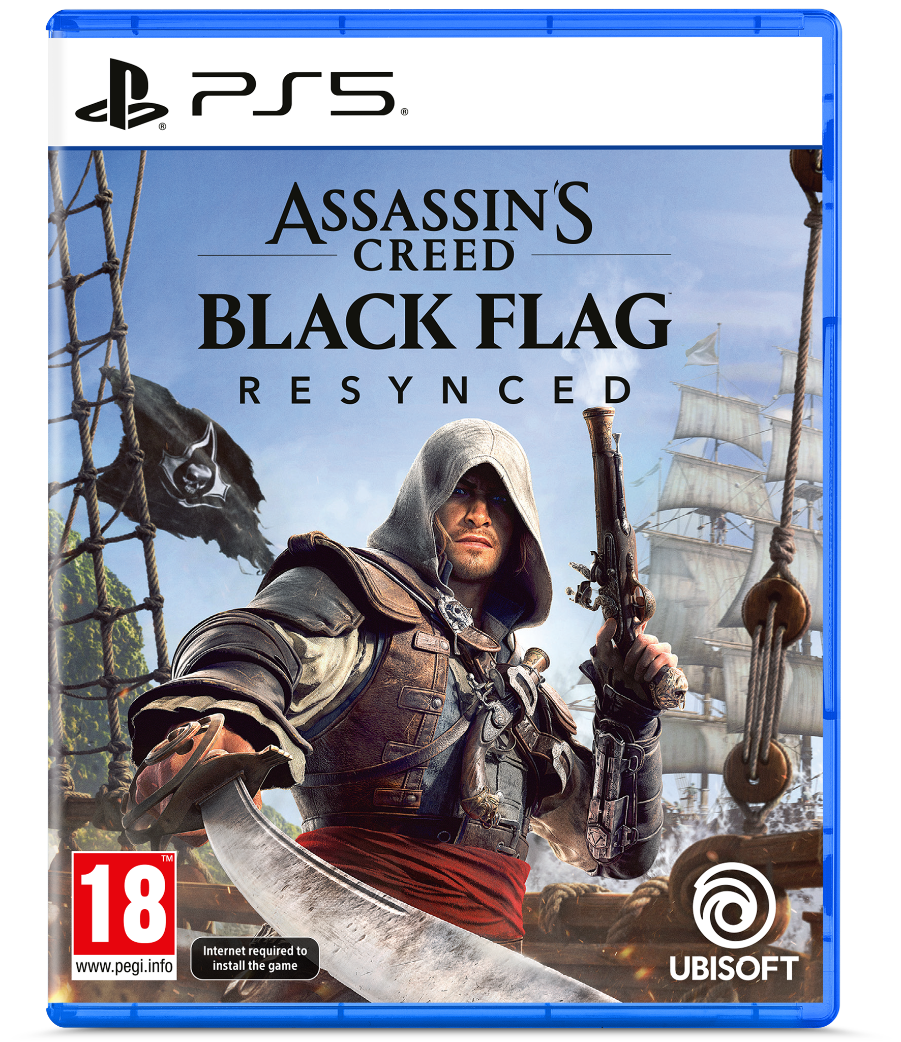 Assassins Creed Black Flag Resynced with TGC Exclusive Steelbook (PS5)