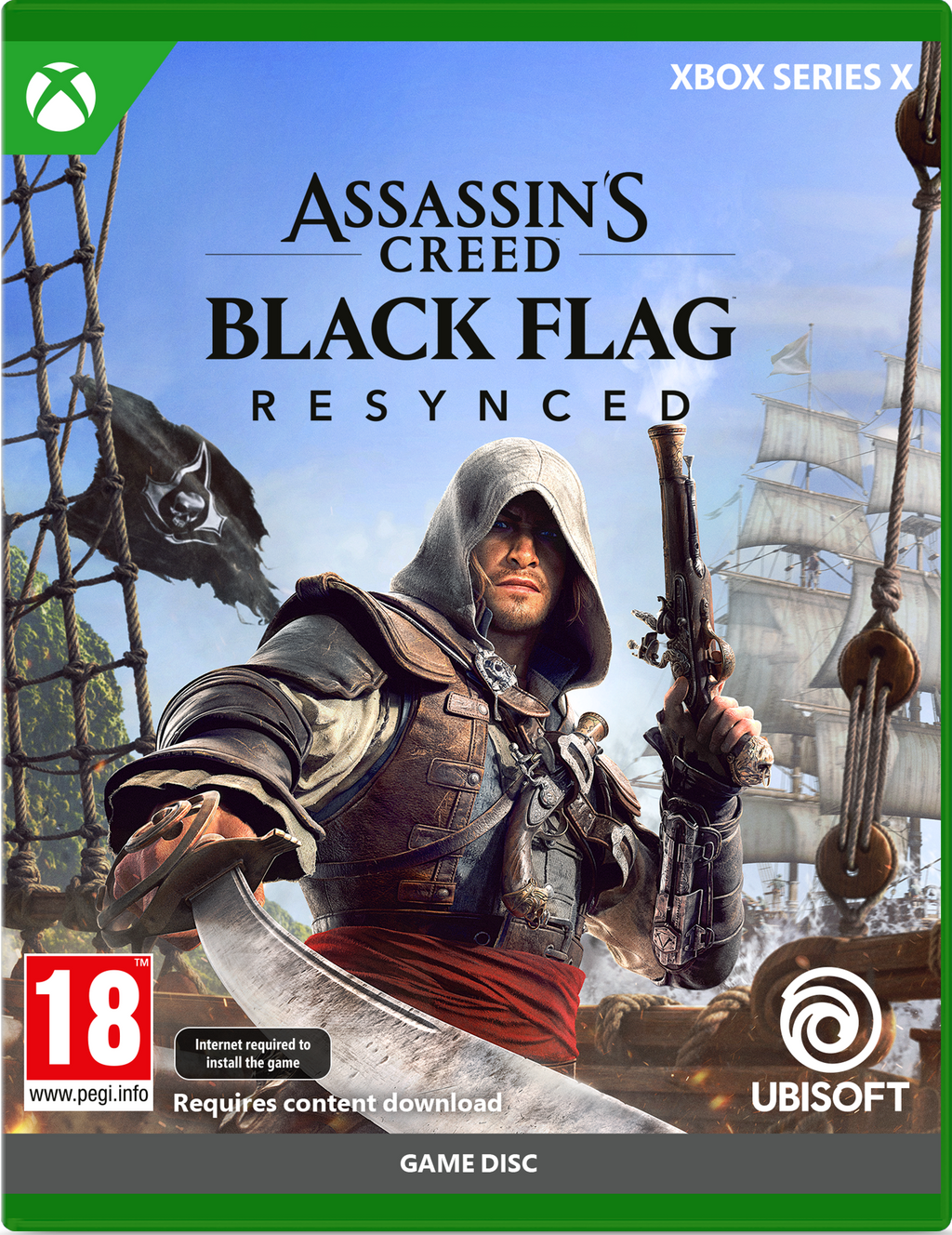 Assassins Creed Black Flag Resynced with TGC Exclusive Steelbook (Xbox Series X)