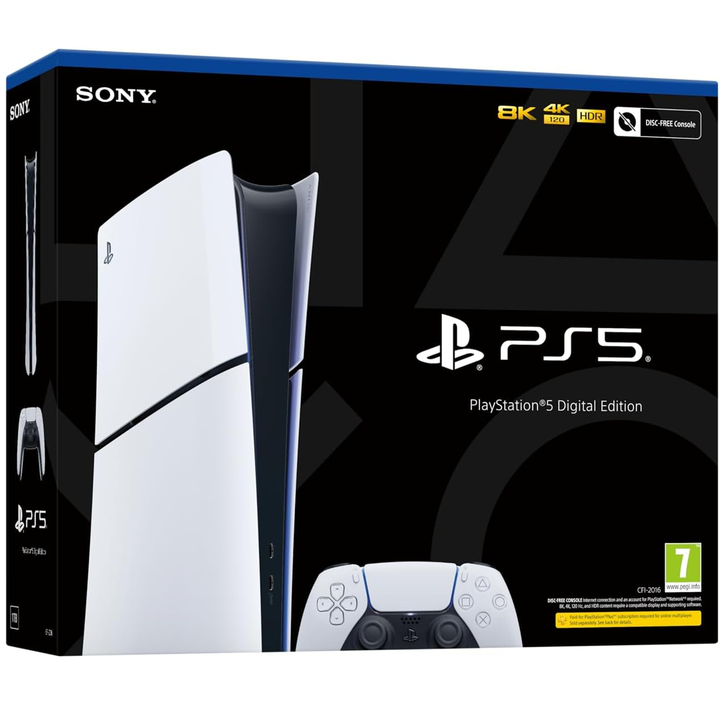 PlayStation®5 Digital Edition Console - 825 GB (PS5)