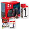 Nintendo Switch 2 Mario Kart Bundle with Sonic X Shadow Generations, Micro SD Card & Switch 2 Camera