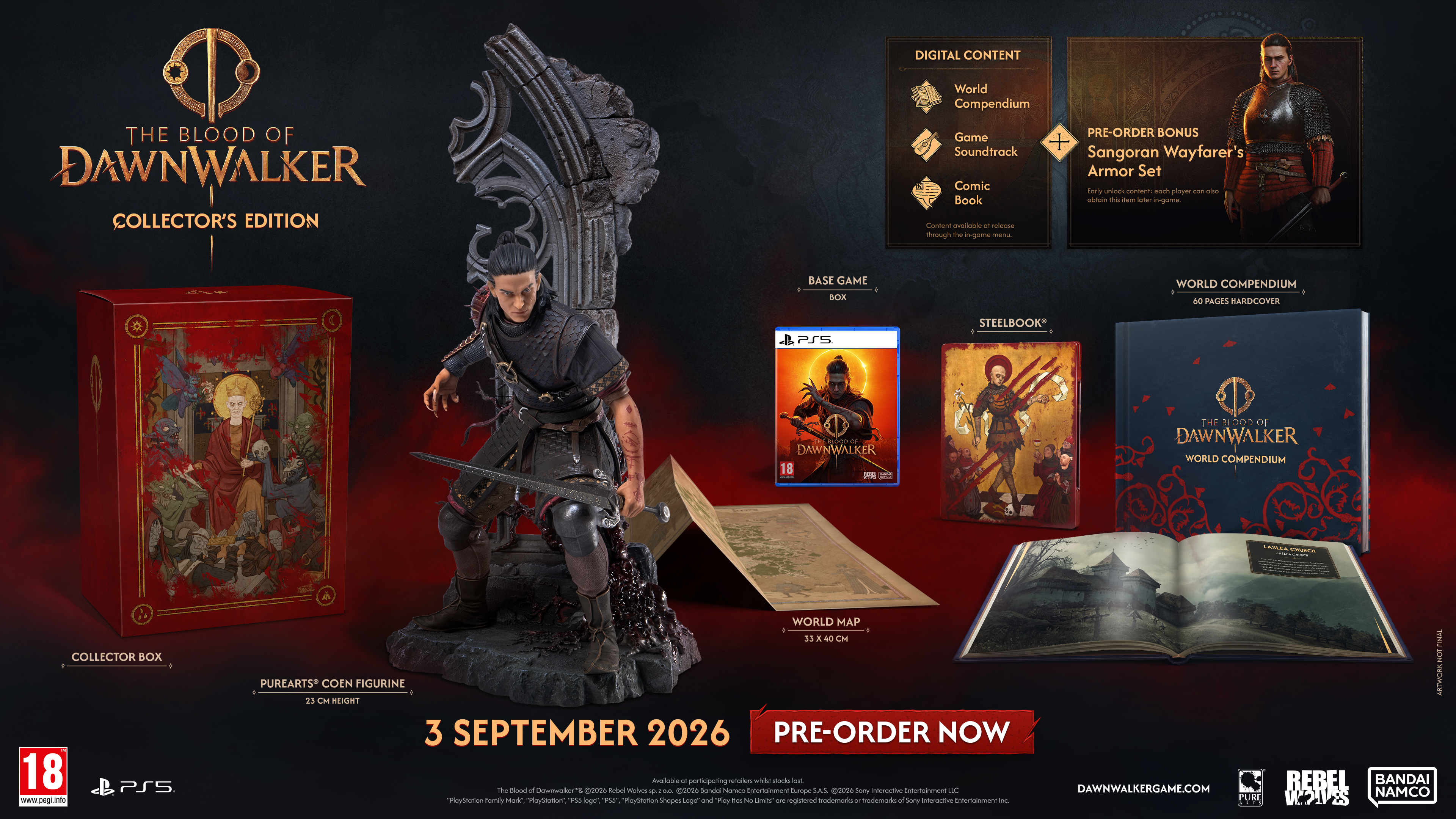 The Blood of DAWNWALKER - Collectors Editon (PS5)