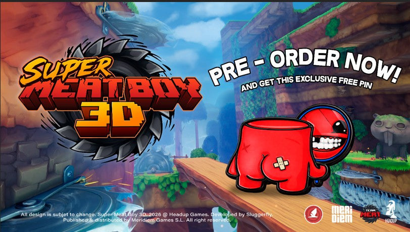 Super Meat Boy - Special Edition with FREE Pin Badge  (PS5)