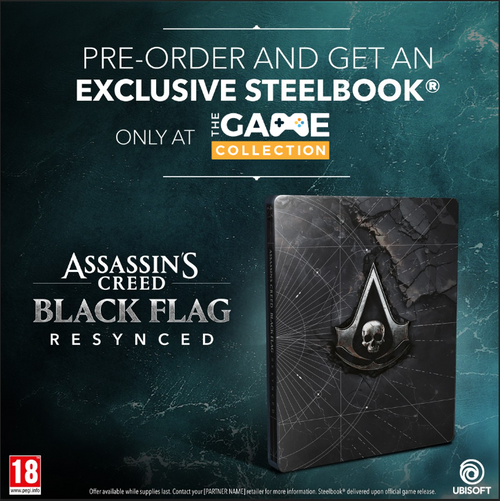 Assassins Creed Black Flag Resynced with TGC Exclusive Steelbook (Xbox Series X)