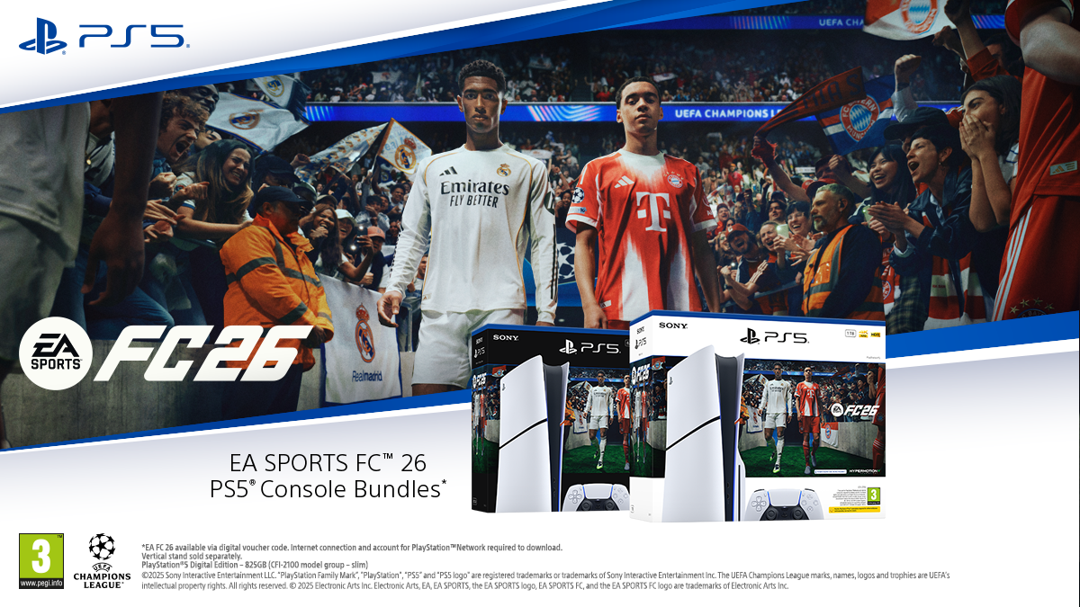PlayStation®5 Digital Edition Console - 825 GB - EA SPORTS FC™ 26 Bundle (PS5)