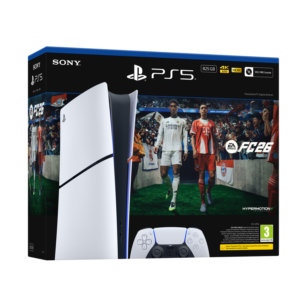 PlayStation®5 Digital Edition Console - 825 GB - EA SPORTS FC™ 26 Bundle (PS5)